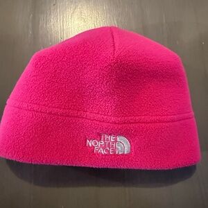 The North Face Kids Pink Fleece Hat